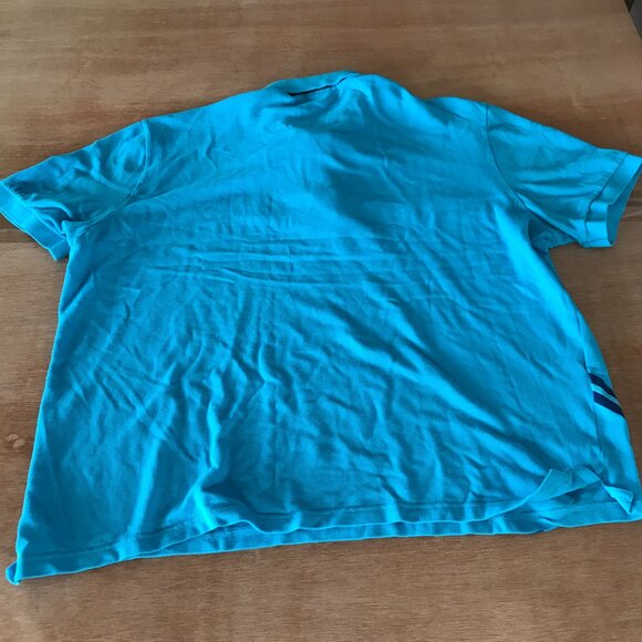 Lacoste Jonathan Adler Performance Polo Shirt Men 8 US 3XL Blue Athleisure Golf - Picture 2 of 12